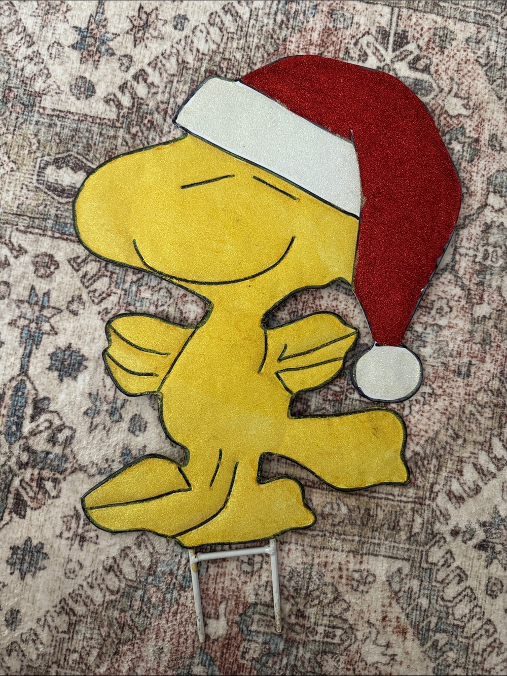 19” Peanuts Worldwide LLC 2019 Metal Woodstock Holiday Yard Decor